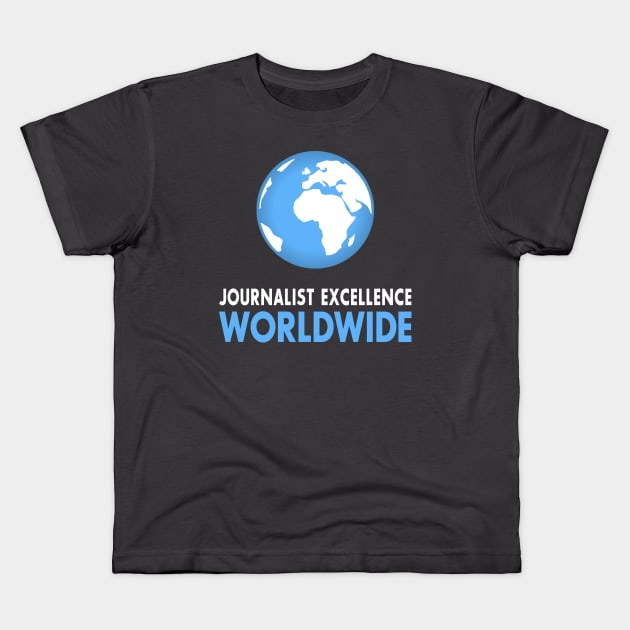 Journalist Excellence Worldwide Kids T-Shirt by JournalistEW